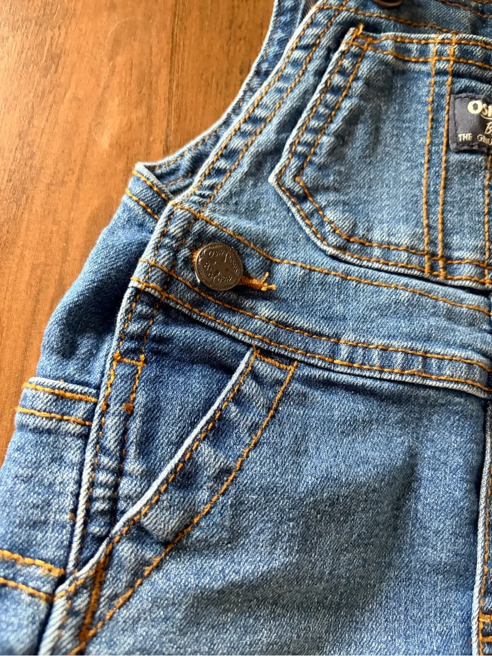 OshKosh B'gosh Blue Denim Overalls